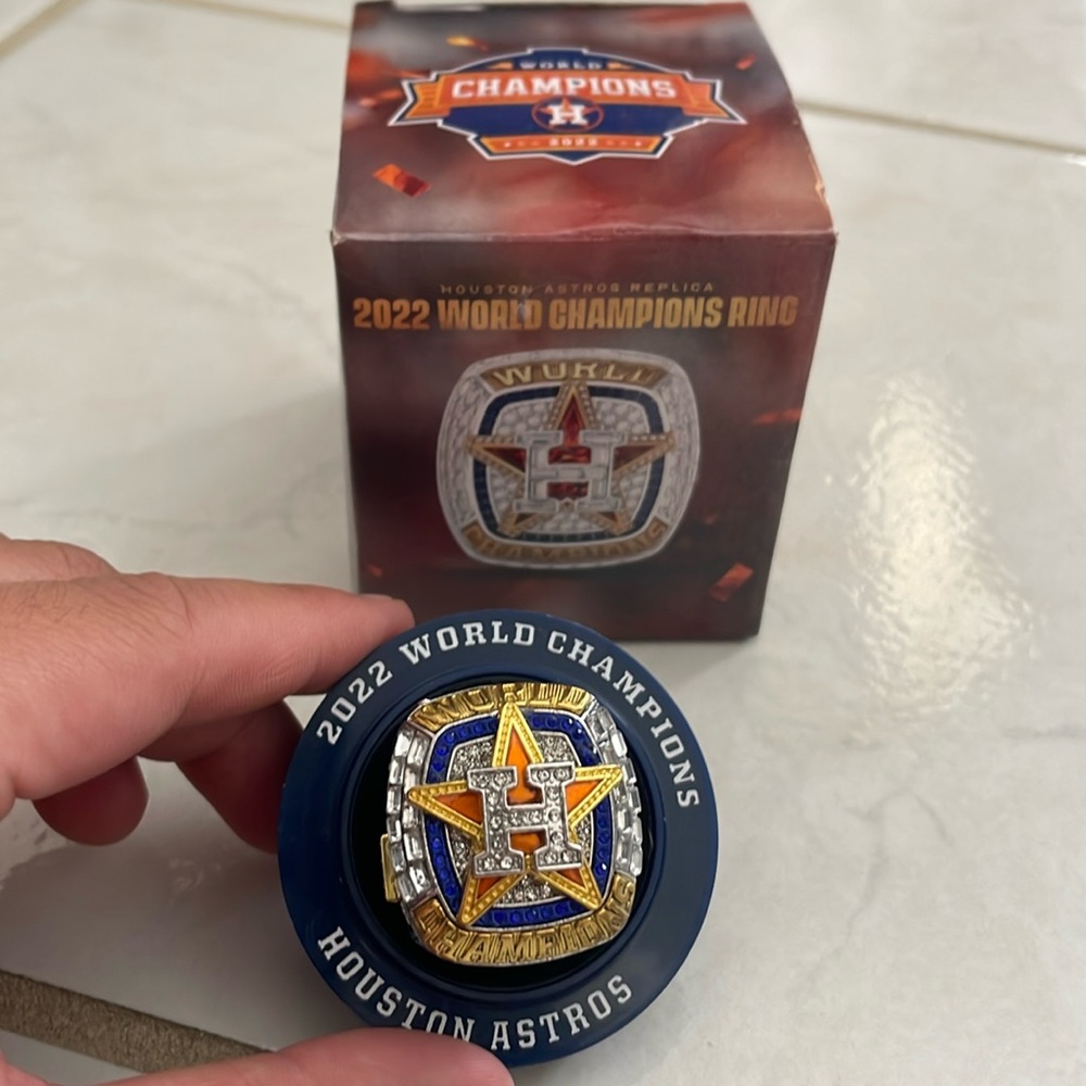 Houston Astros 2022 Ryan Pressly Champions Ring!